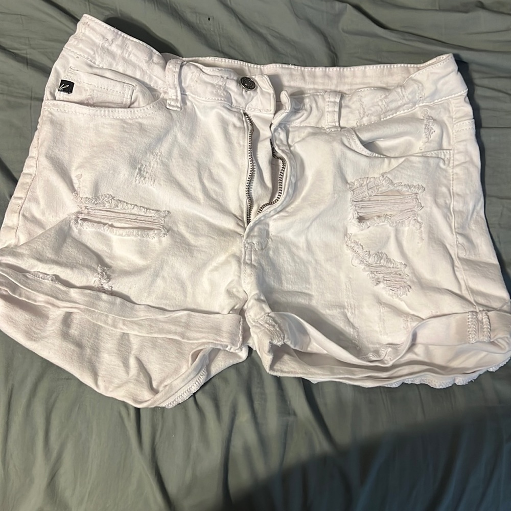 White shorts